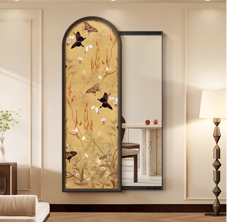  مراية مع لوحة منزلقة 