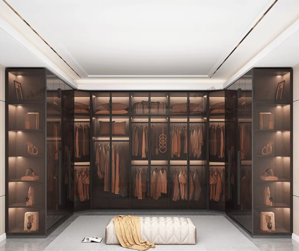  Glass wardrobe 