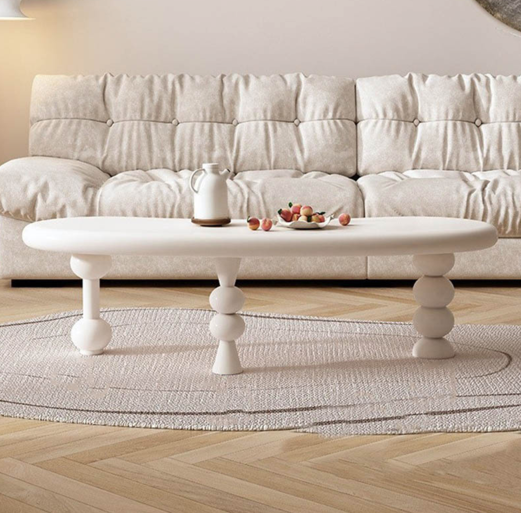  Cream style table 