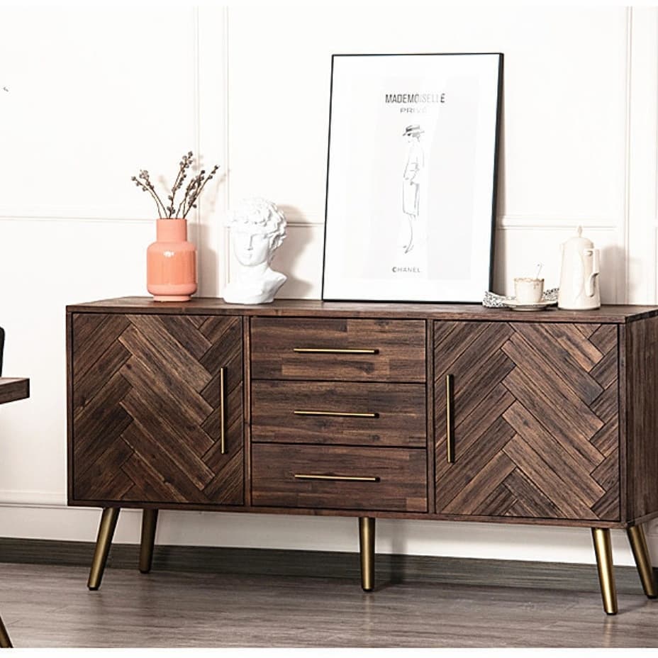  wooden console  