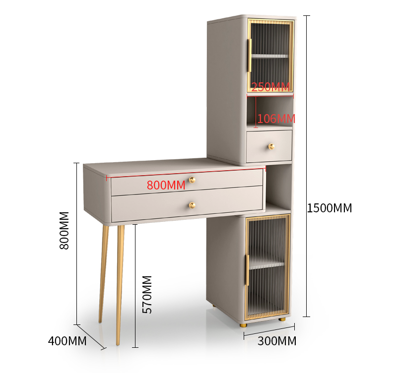  Dressing table and chair set 