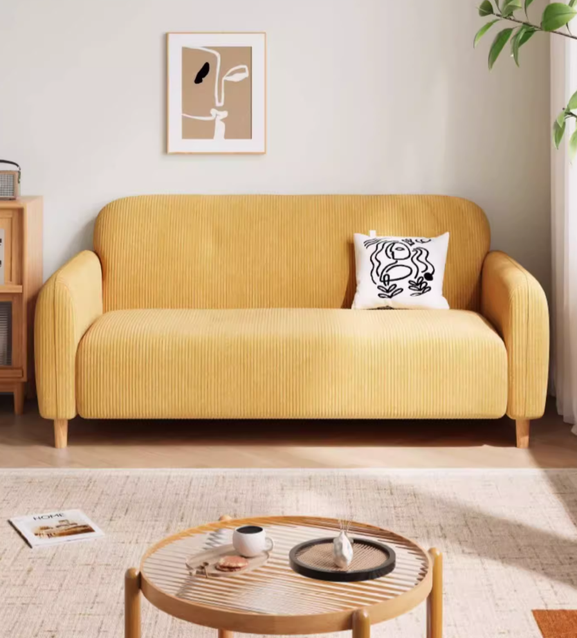  Corduroy sofa 