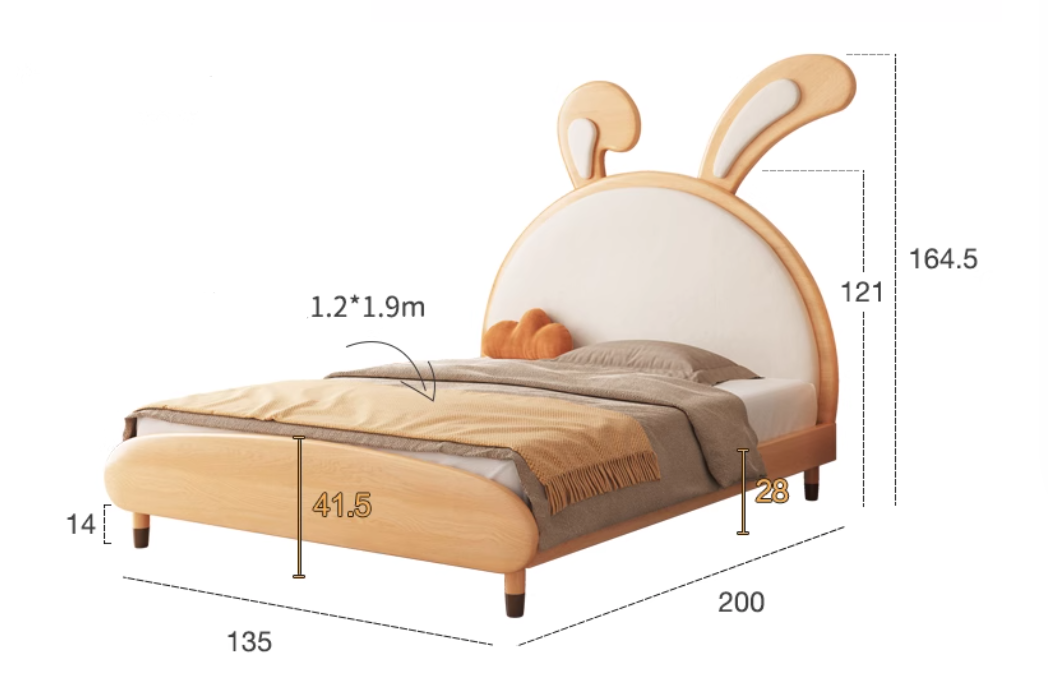  Rabbit baby bed 