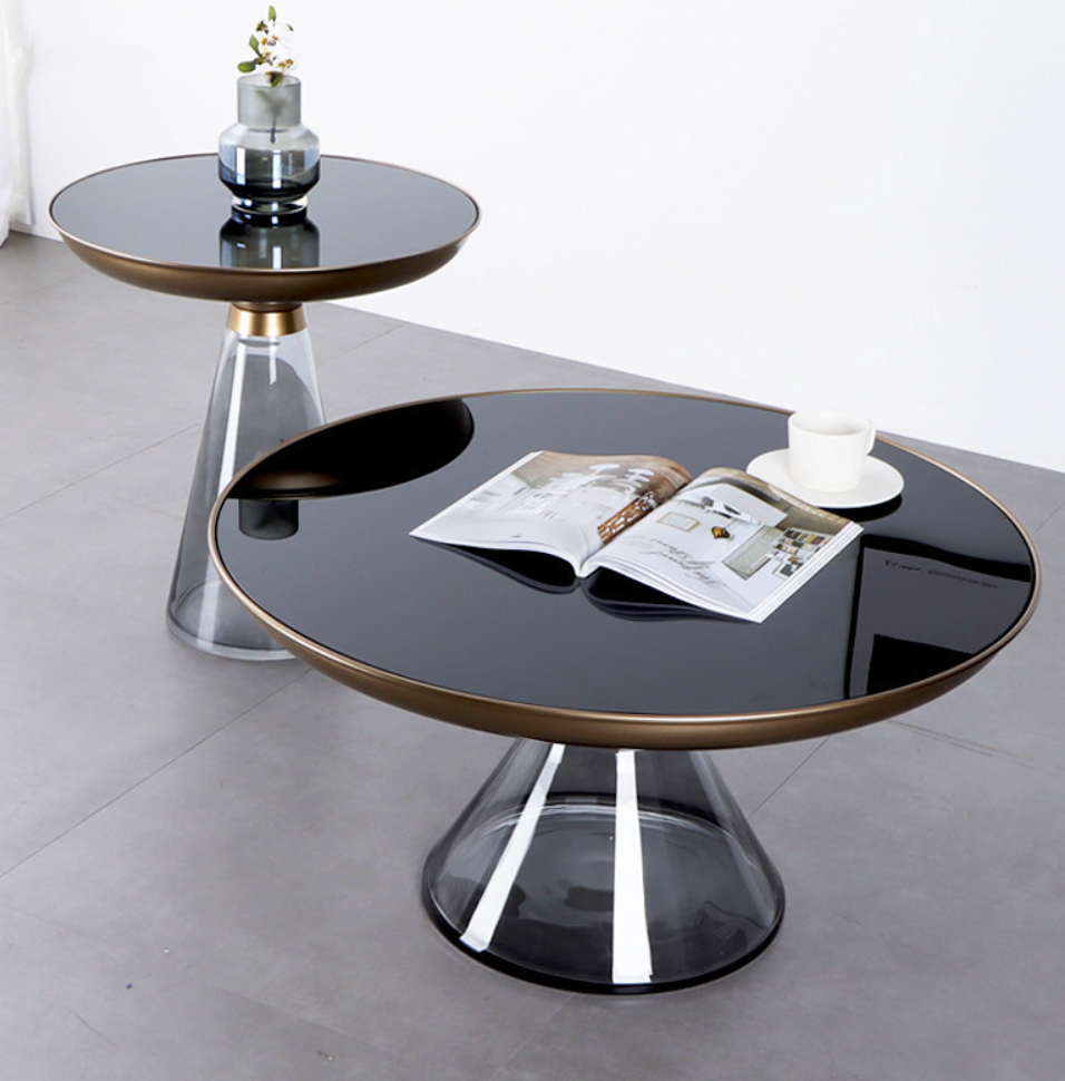  Modern glass table 