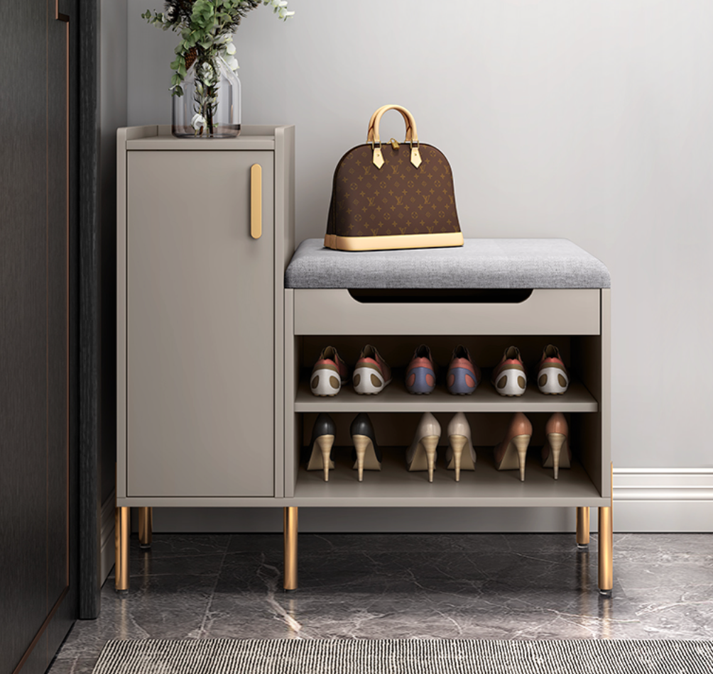  Nordic changing chair and shoe cabinet 