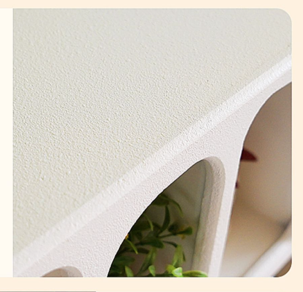  Curved storage shelf 