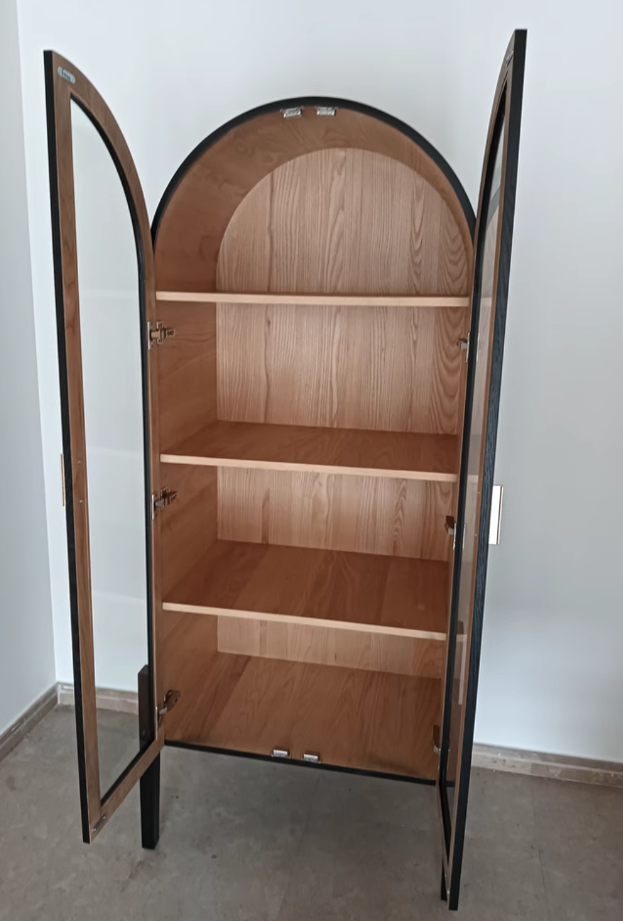  Solid wood arched wardrobe 