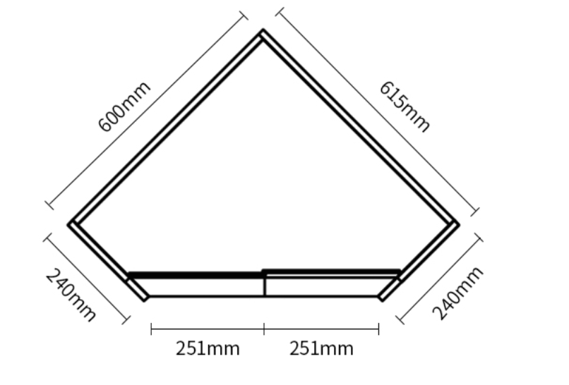  corner cabnite  