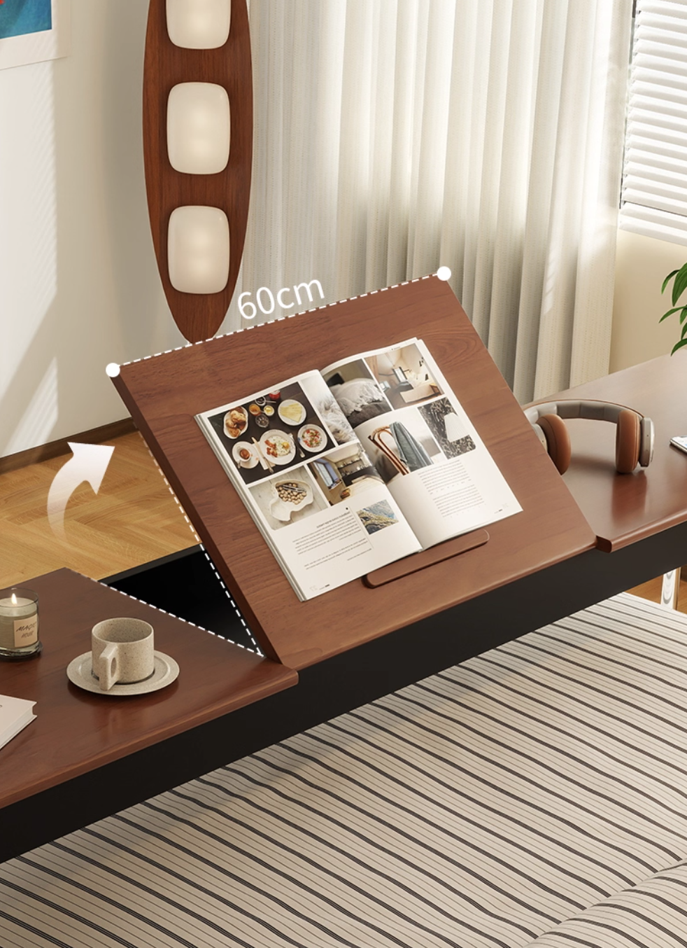  Lanshan mobile bedside table 