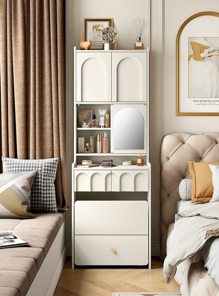  Dressing table with hidden chair 