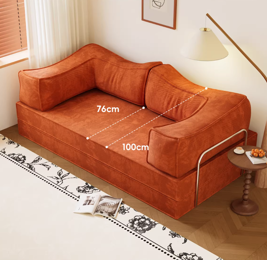  A multifunctional folding sofa bed 