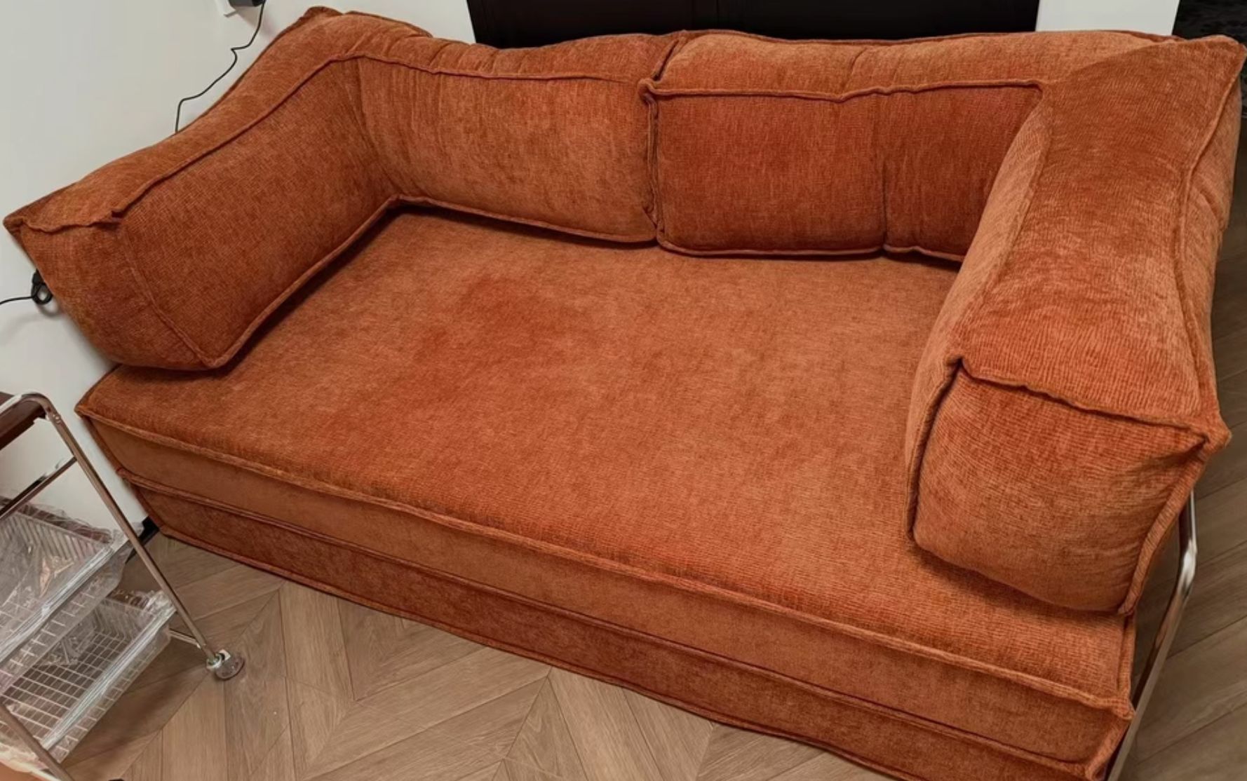  A multifunctional folding sofa bed 