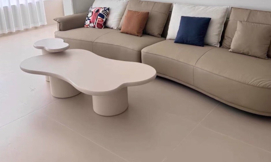  wavy pattern coffee table 