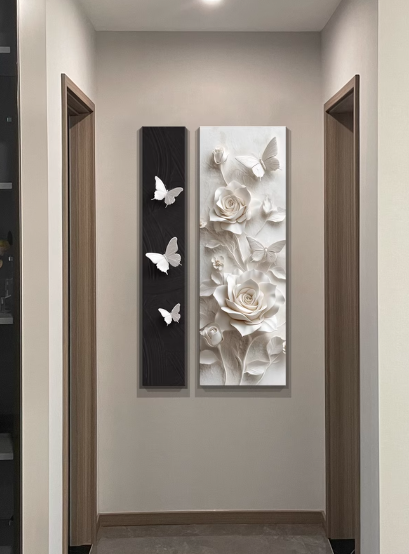  Two-part flower shape board 
