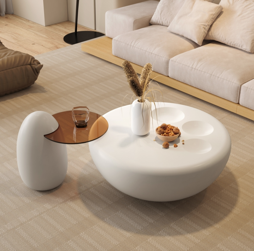  Round and side table 