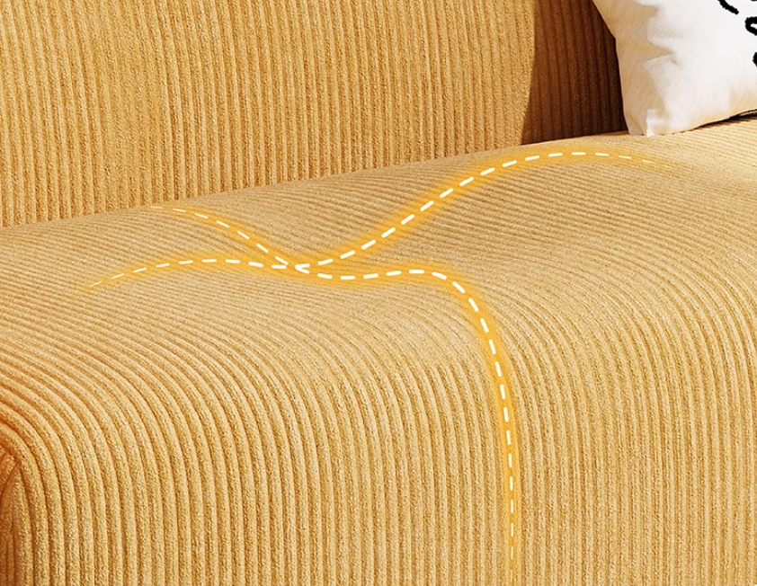  Corduroy sofa 