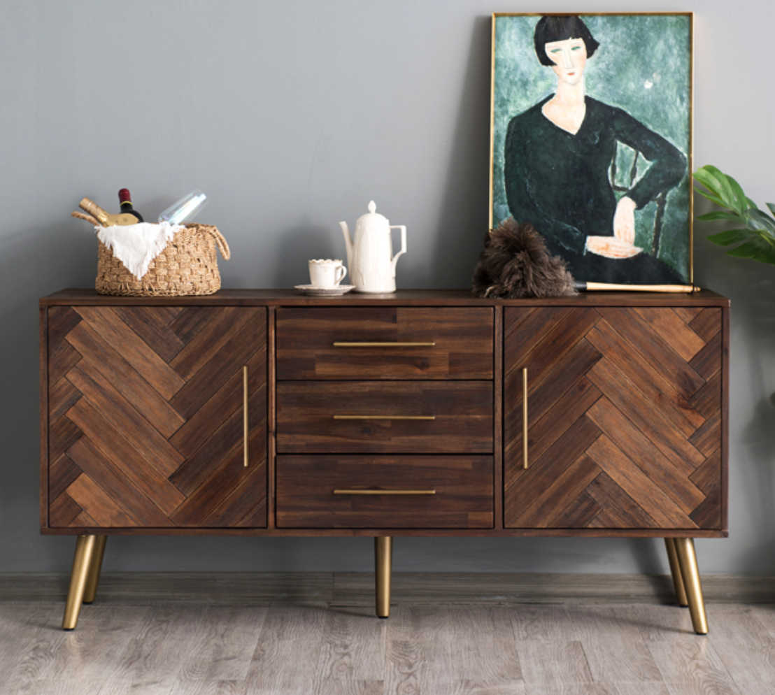  wooden console  