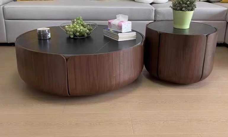  طاولة قهوة مستديرة 