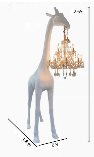  مصباح أرضي شكل زرافة 
