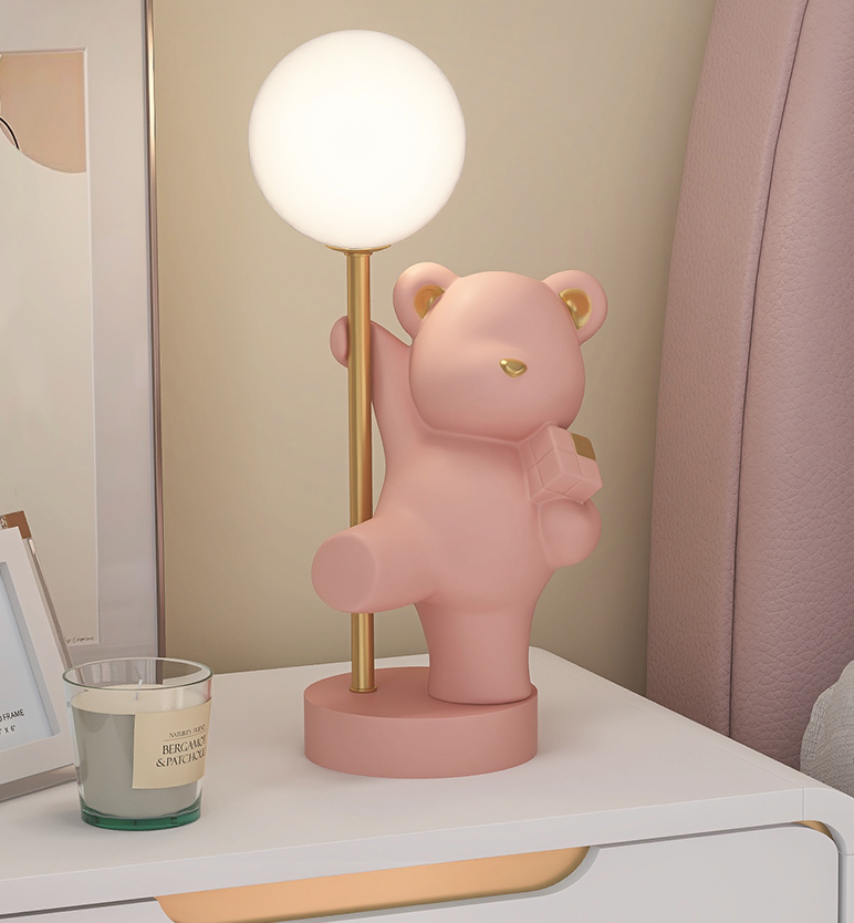  Bear lamp 