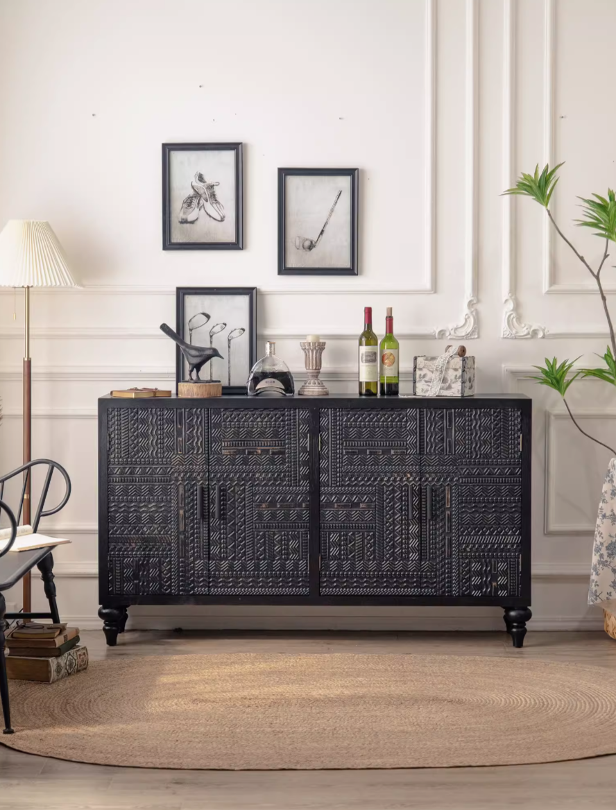  Vintage carved furniture 