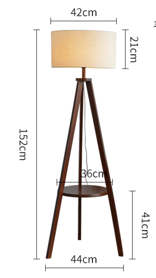  lamp with shelf 