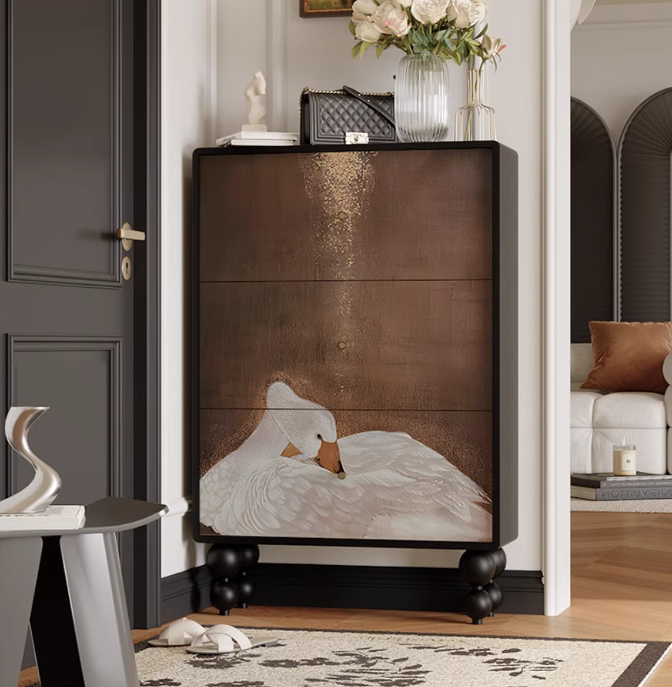  Classic design shoe cabinet 
