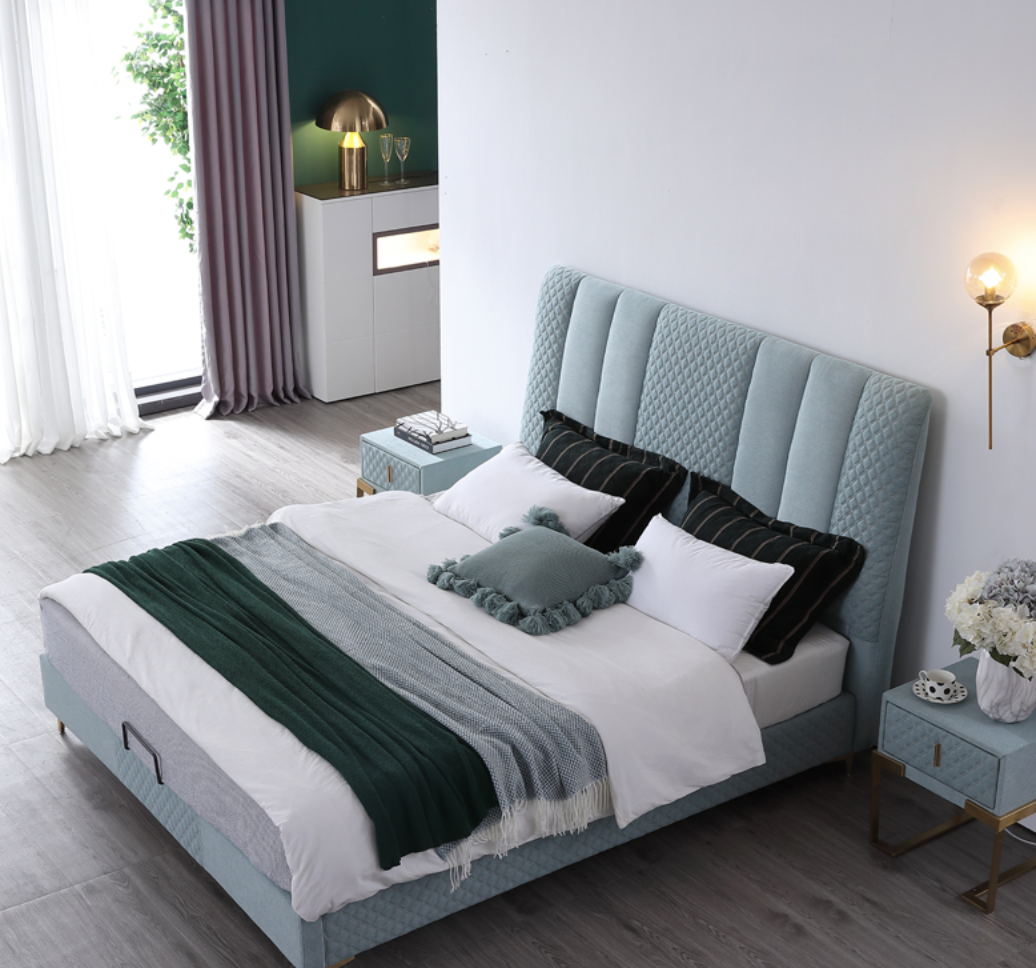  bed with nightstand 