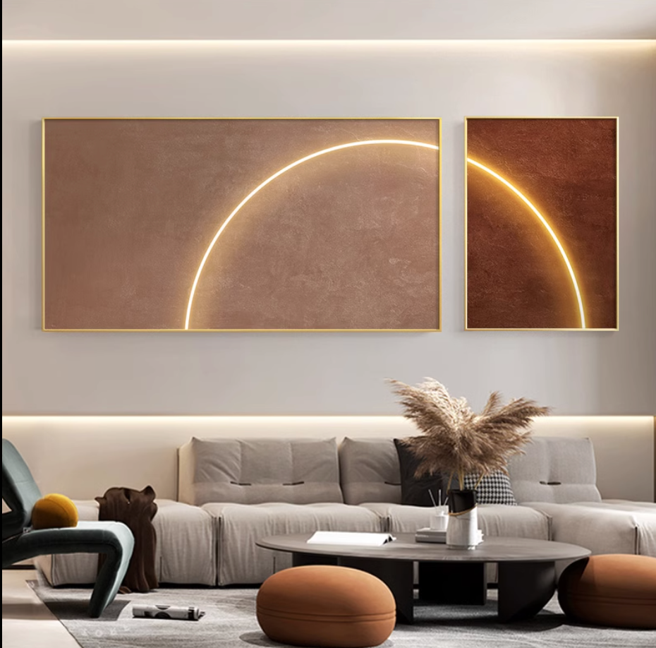  Two luminous panels 