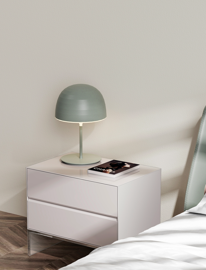  Acrylic bedside table 