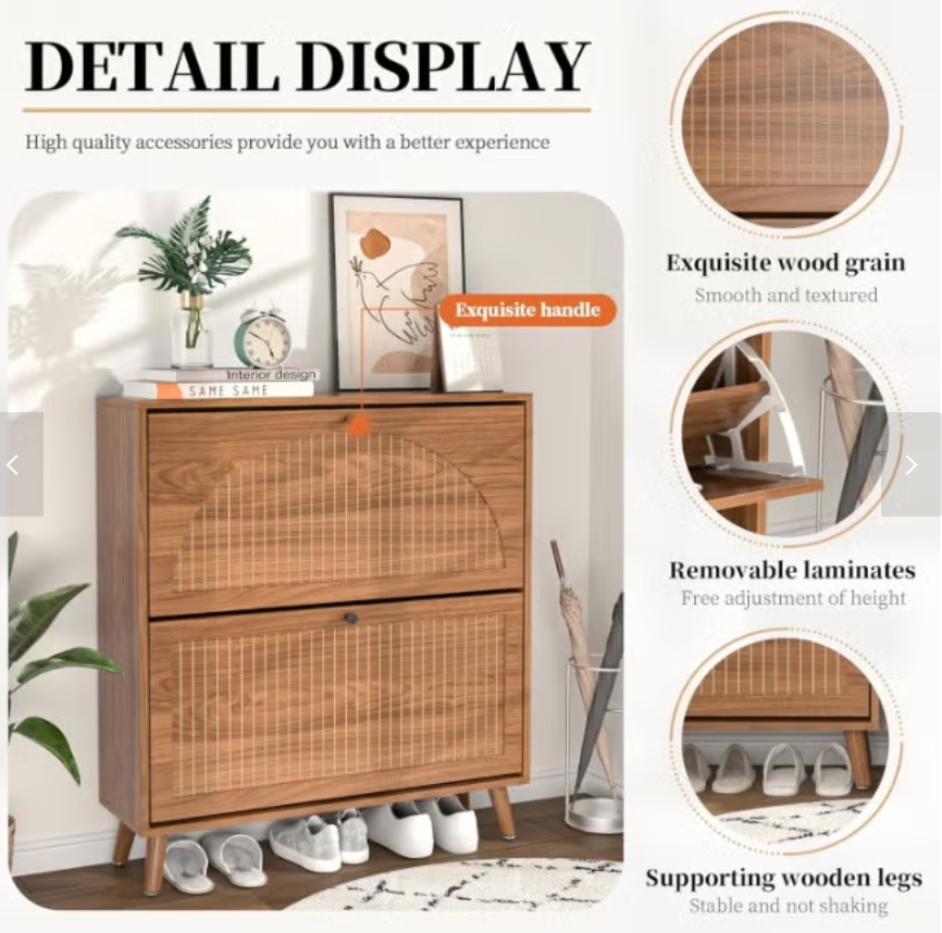  A narrow shoe cabinet for the entrance (delivered within 2 working days in Riyadh) 
