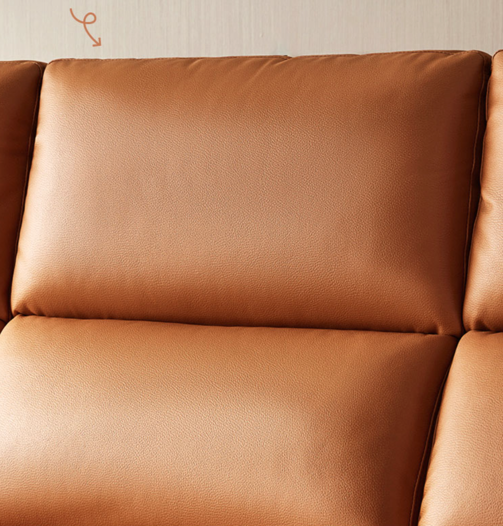  Industry . leather chaise longue 