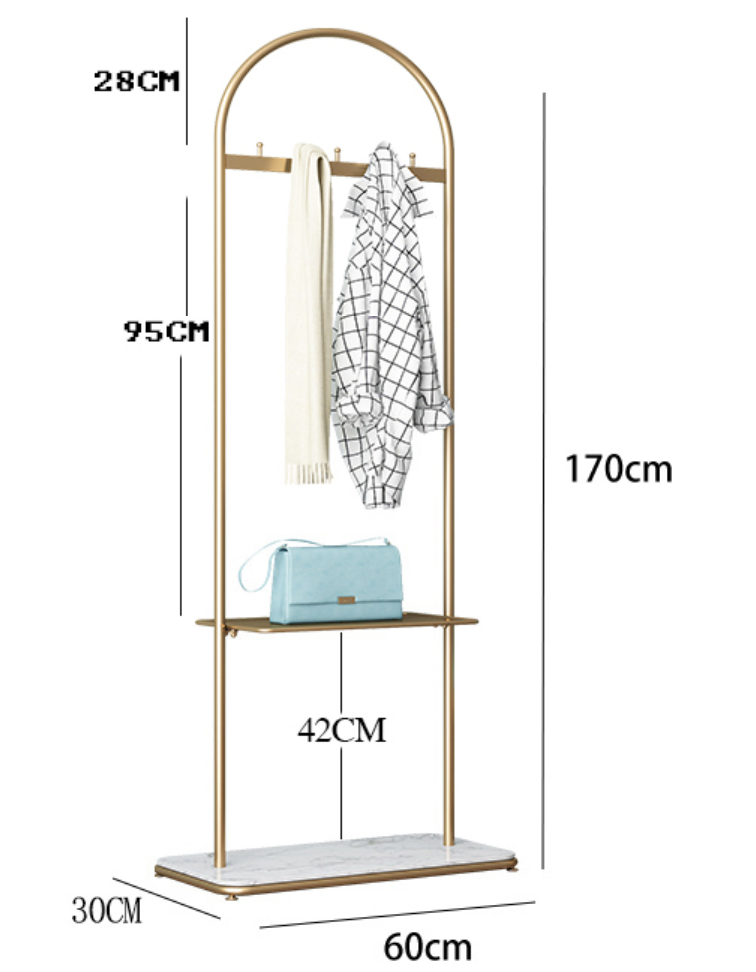  oval modern valet stand   