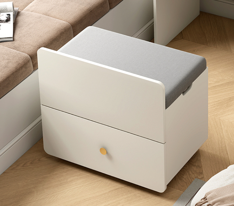  Dressing table with hidden chair 