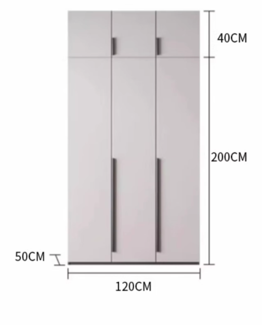  Wardrobe of multiple sizes 