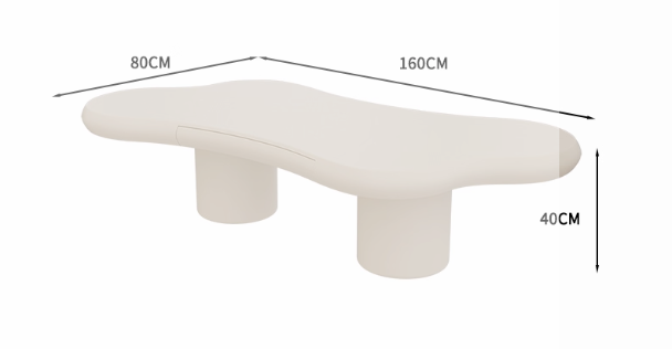 wavy pattern coffee table 