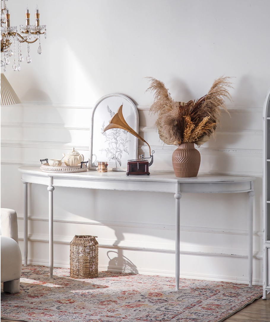  Vintage entryway table 