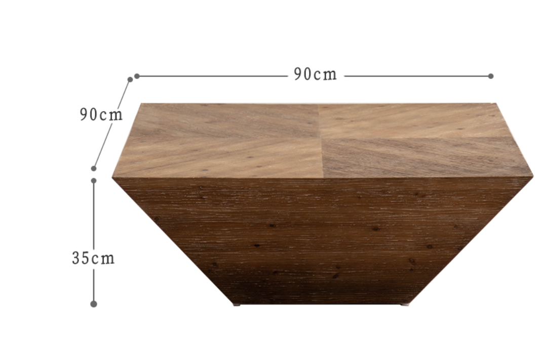  Wooden coffee table 