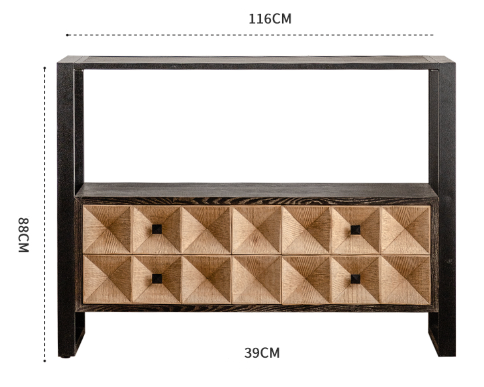  Vintage rustic bookcase 