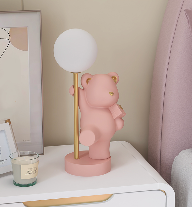  Bear lamp 