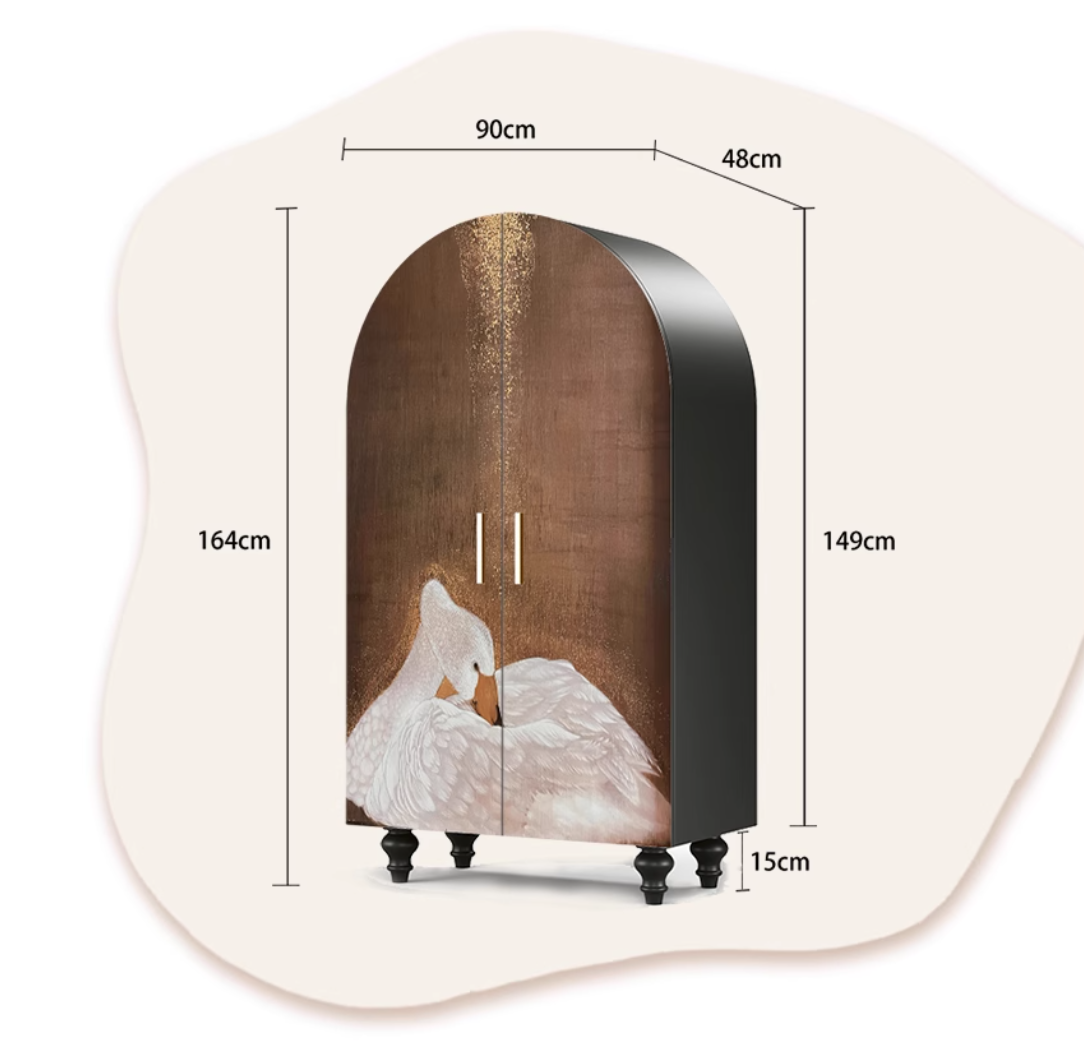  خزانة ملابس بتصميم كلاسيكي 