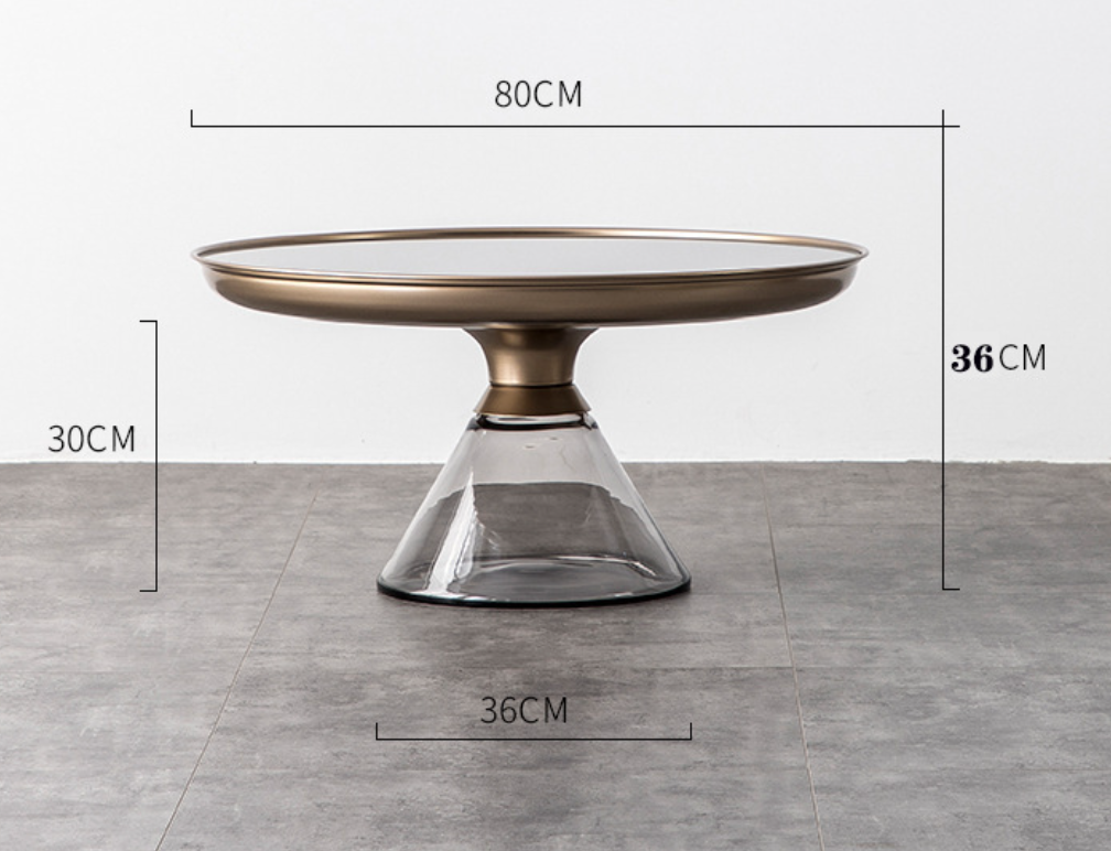  Modern glass table 