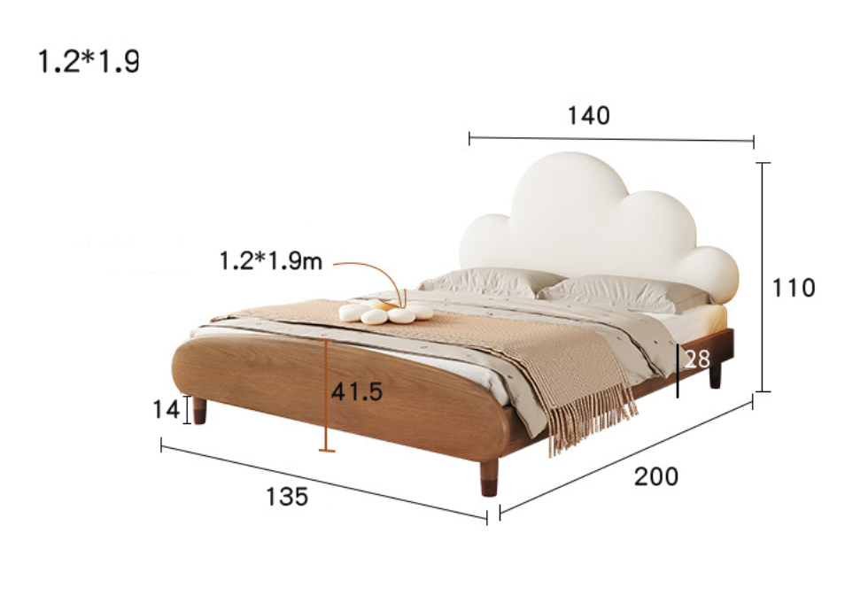  Cloud style bed 