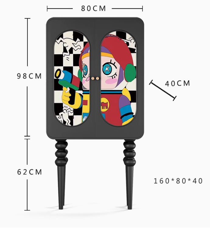  Cartoon style wardrobe 