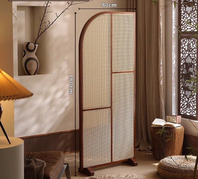  Rattan partition 