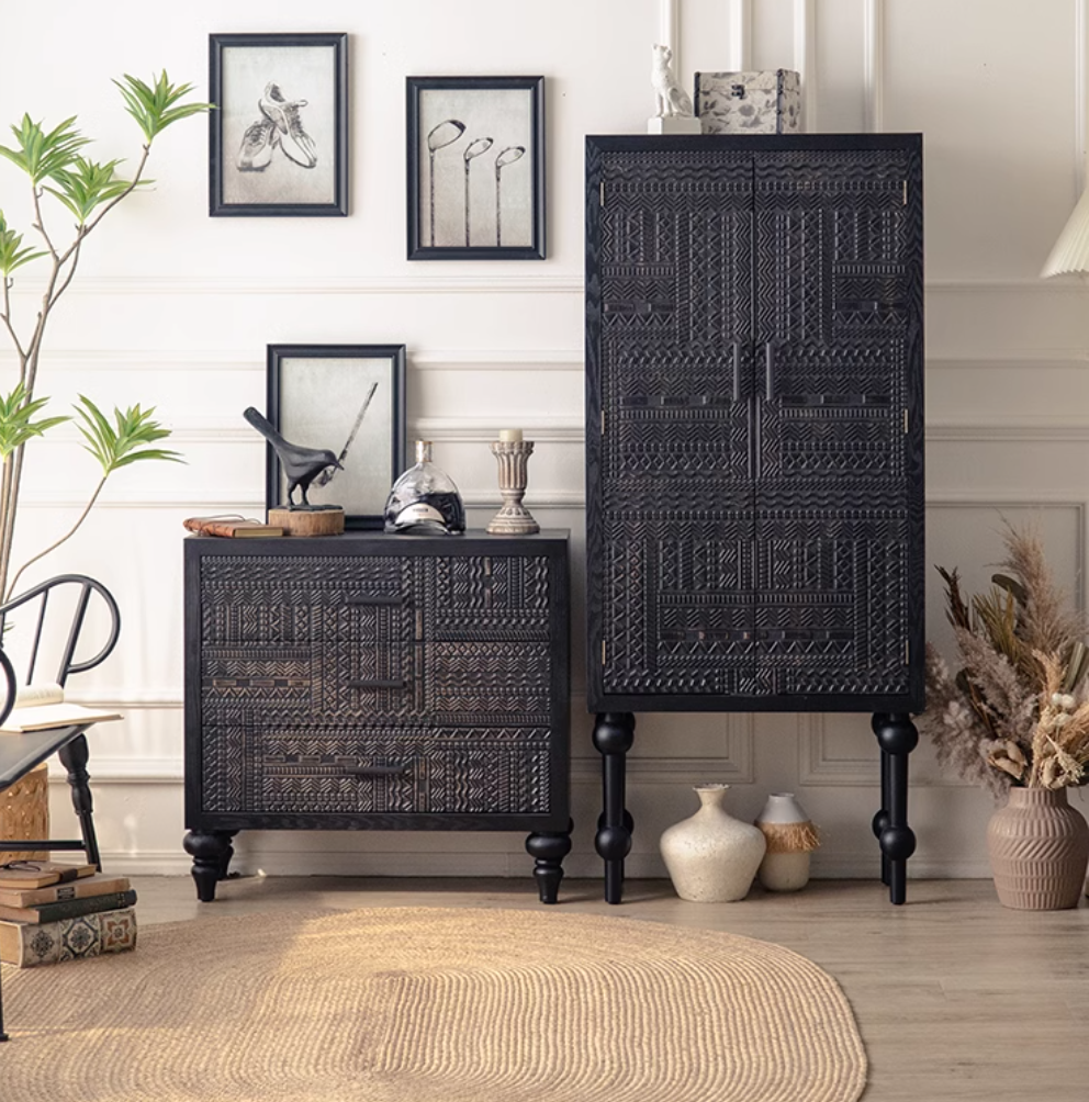  Vintage carved furniture 
