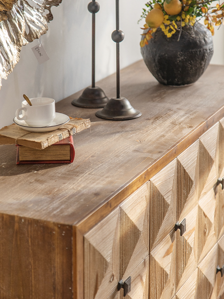  Vintage rustic bookcase 
