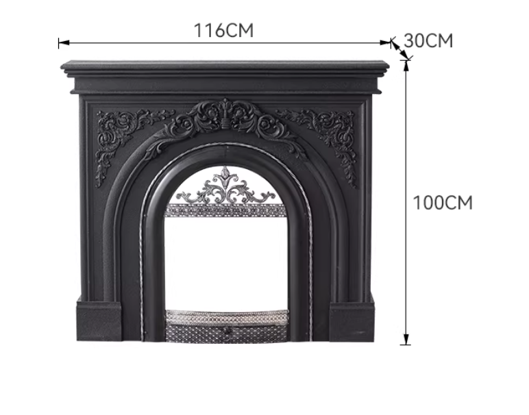  Vintage fireplace decor 
