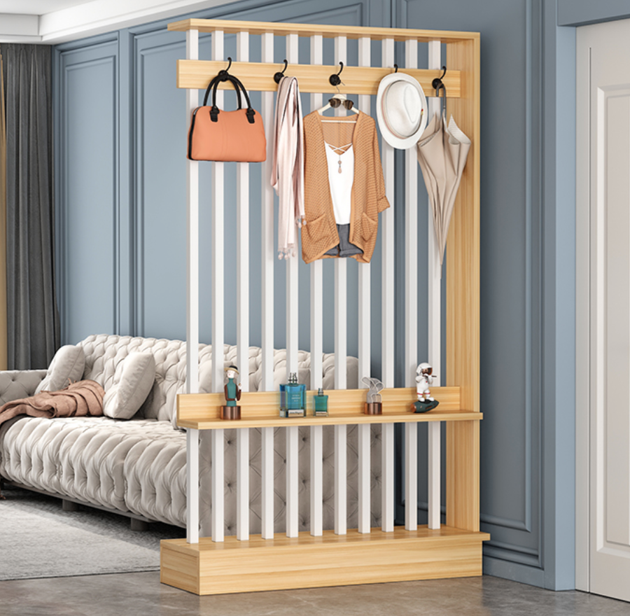 Partitioned cupboard with shelves 