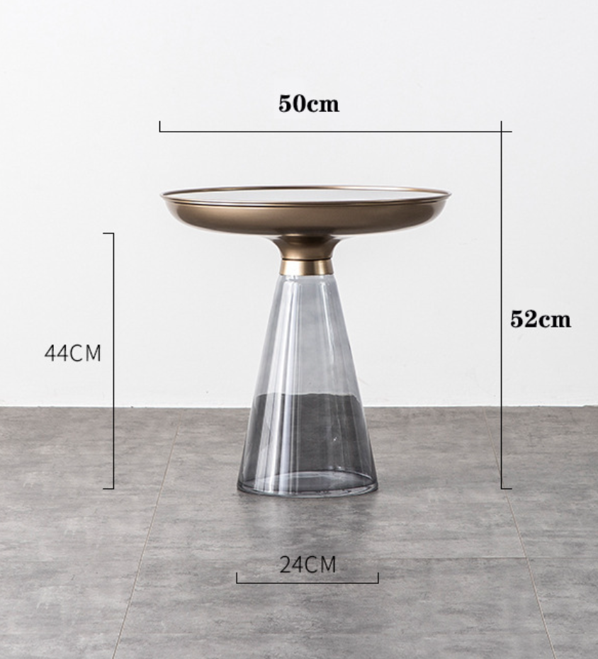  Modern glass table 